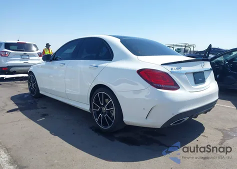 2020 Mercedes-Benz C 300 from USA, damaged, VIN W1KWF8DB4LR592284